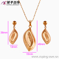 62464-Xuping Gold Jewelry Set 18K Gold Plated Jewelry Promotion